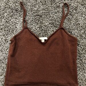 Brown Women's Top
